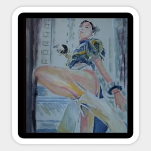 chun li Sticker